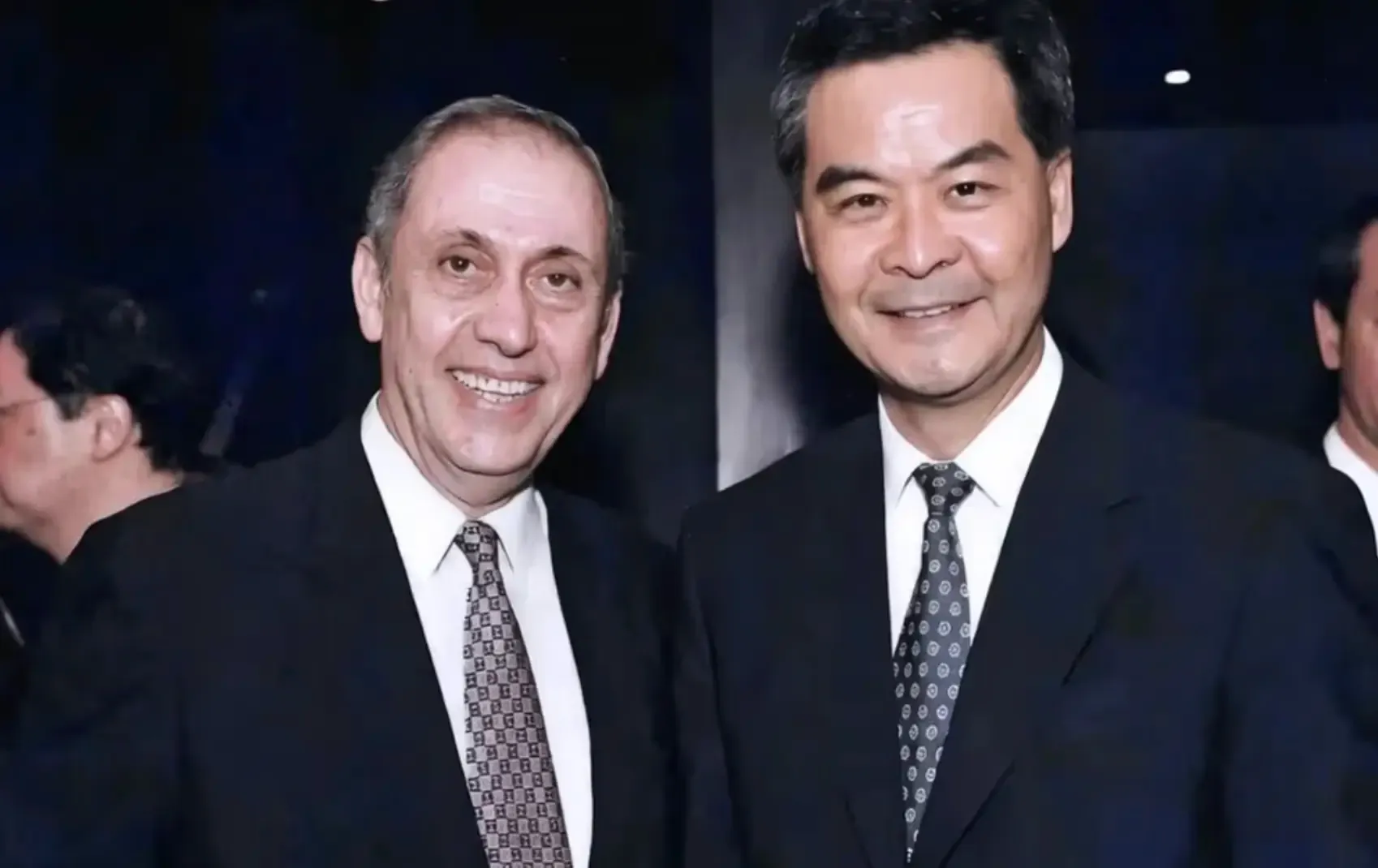 Jal N Karbhari meeting former Hong Kong Chief of Executive, Leung Chun-ying